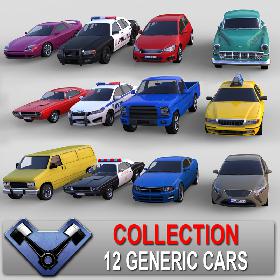 10 New York Photorealistic Buildings Set